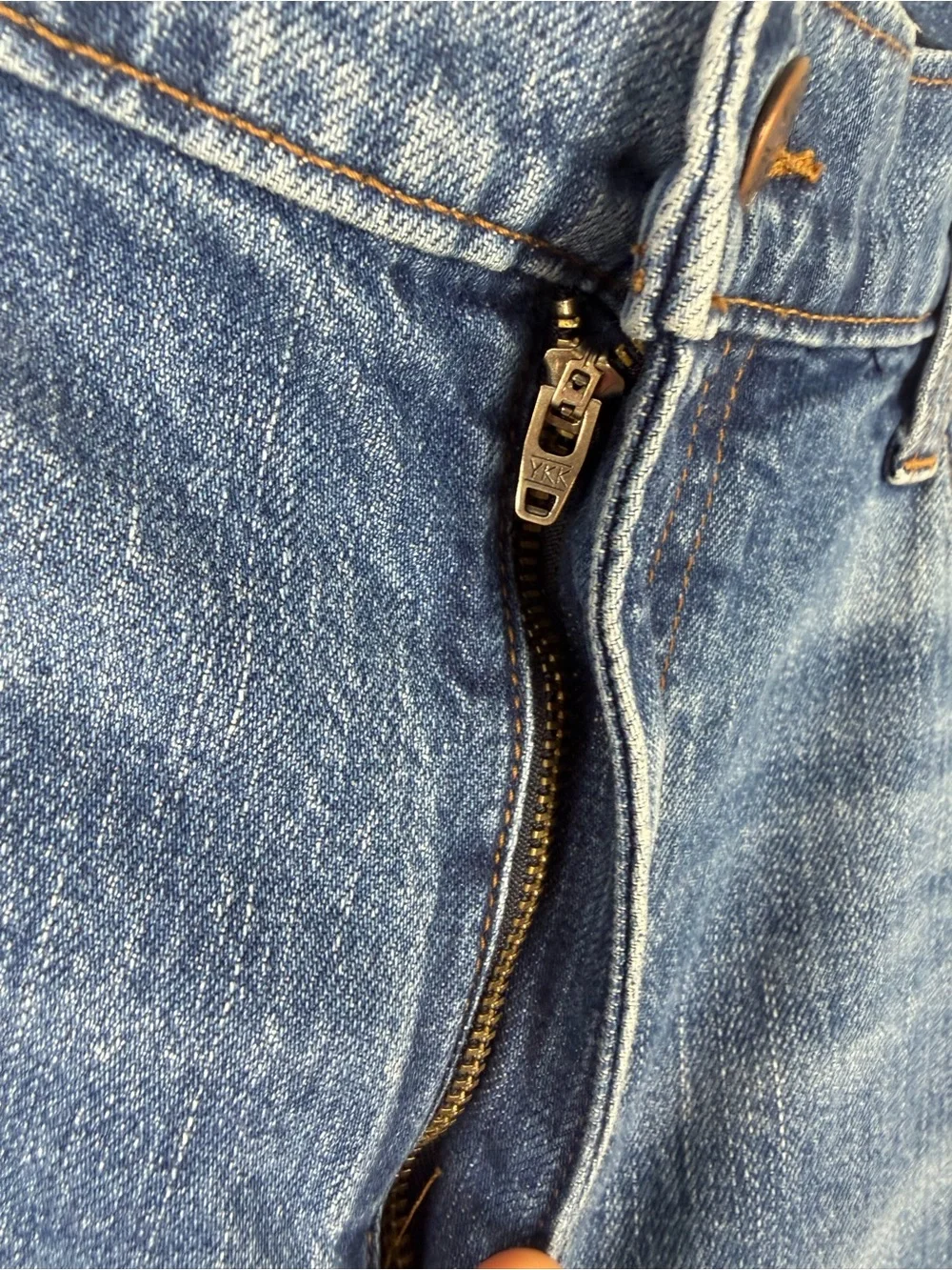 J. Crew Straight-Leg Mid Blue Jeans